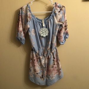 Shop Hopes NWT Floral Romper
